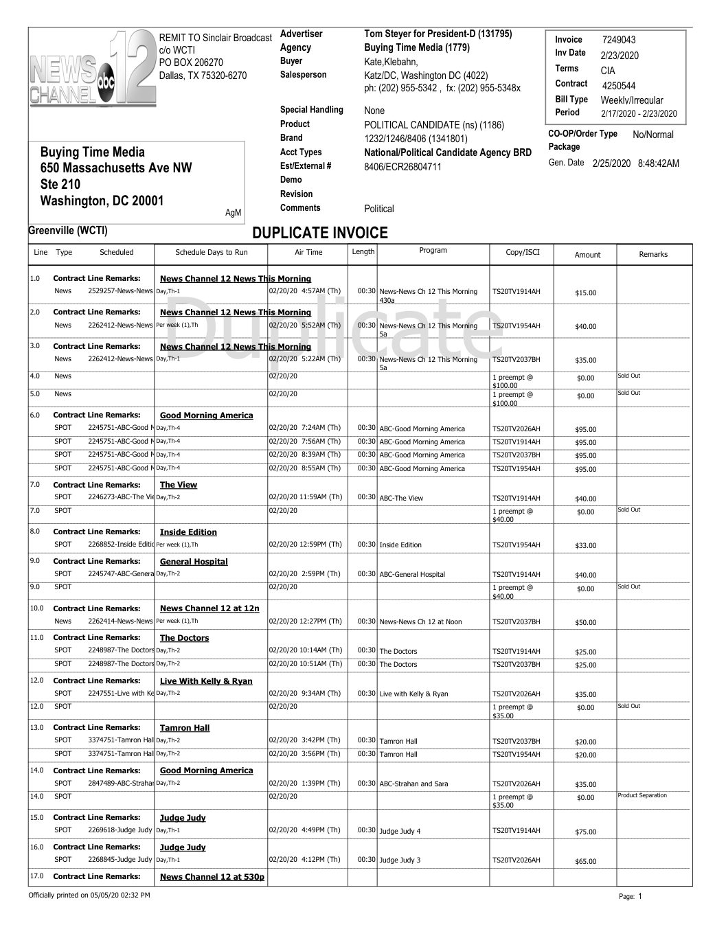 Test invoice 9ed3362a-84b4-1d8e-7aab-1ed898008b16